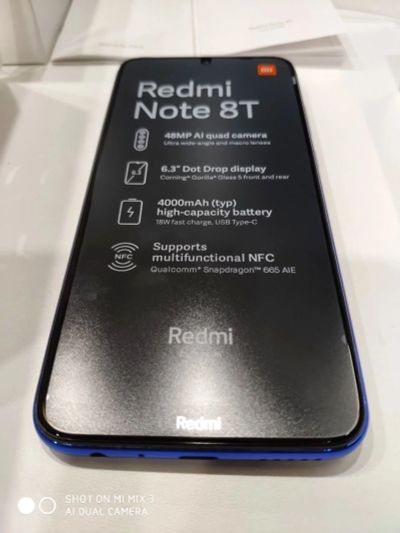 Лот: 15393008. Фото: 1. Xiaomi redmi note 8T. Смартфоны