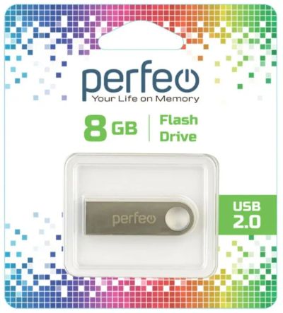 Лот: 24948894. Фото: 1. Флеш-накопитель USB2.0 8Gb Perfeo... USB-флеш карты