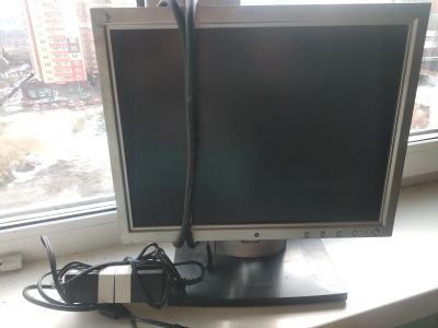 Лот: 15663112. Фото: 1. Монитор ЖК 15" рабочий. ЖК-мониторы