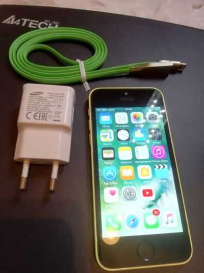 Лот: 11711004. Фото: 1. iPhone 5c 16Gb оригинал. Смартфоны
