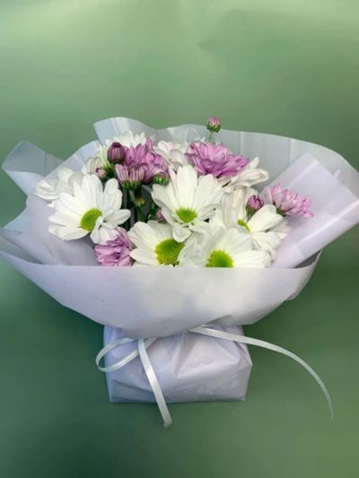 Лот: 25364043. Фото: 1. 7. Композиция из живых цветов. Свежие цветы
