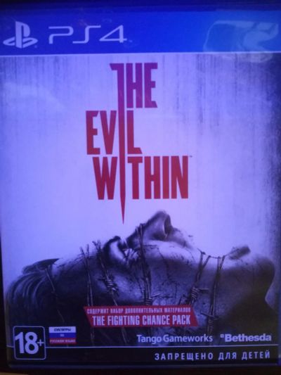 Лот: 15847715. Фото: 1. Evil within ps4. Игры для консолей