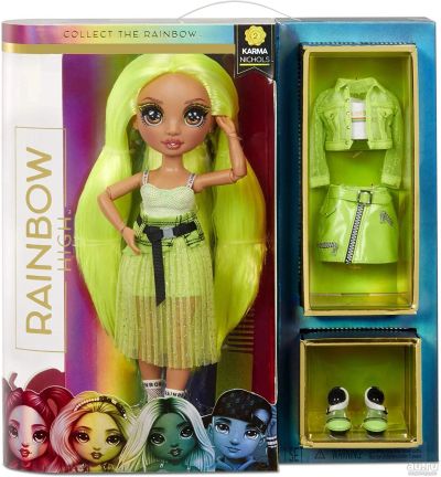 Лот: 18169139. Фото: 1. Большая кукла Rainbow High Karma... Куклы и аксессуары