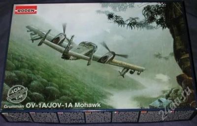 Лот: 1313237. Фото: 1. OV-1A/JOV-1A Mohawk (1/48 Roden... Авиамоделизм
