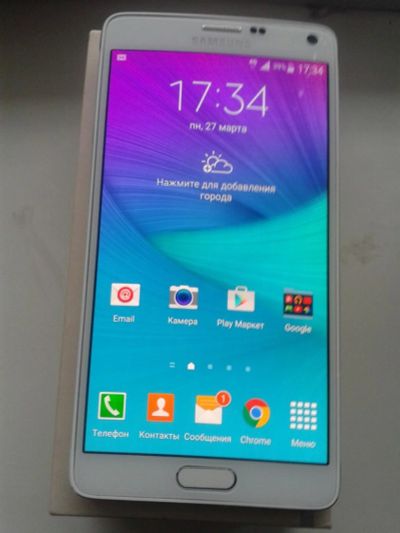 Лот: 9352692. Фото: 1. Samsung Galaxy Note 4 (полный... Смартфоны