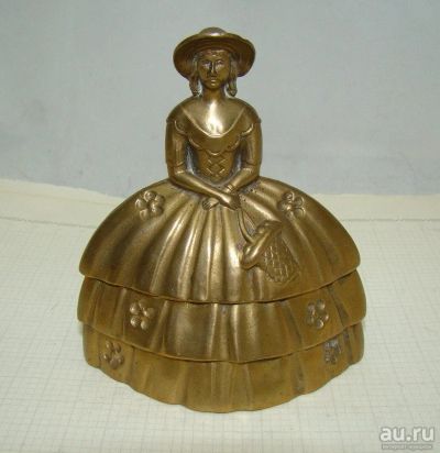 Лот: 16540127. Фото: 1. Колокольчик фигурка (N215). Другое (антиквариат)