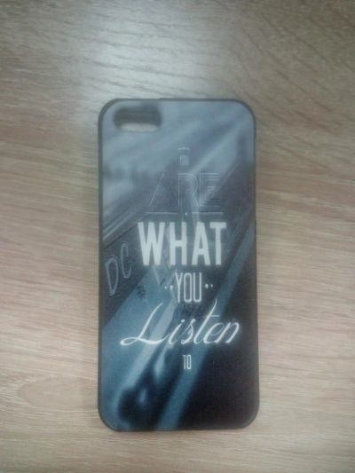 Лот: 9965124. Фото: 1. Чехол IPhone 5/5s Music. Чехлы, бамперы