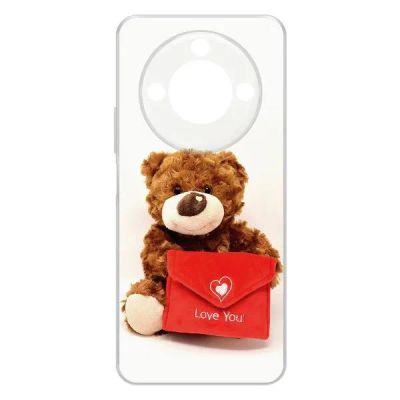 Лот: 25086764. Фото: 1. Чехол Krutoff Clear Case "Медвежонок... Чехлы, бамперы