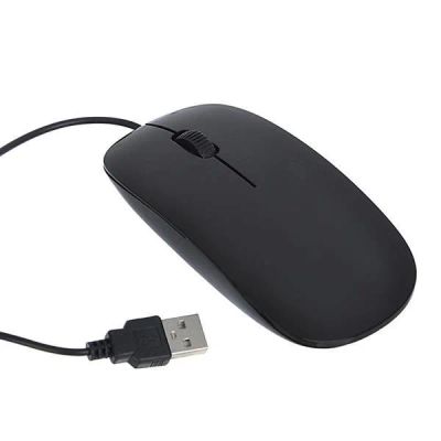 Лот: 11599958. Фото: 1. Компьютерная мышь проводная тонкая... Клавиатуры и мыши