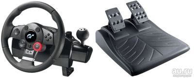 Лот: 8204530. Фото: 1. Руль Logitech Driving Force GT. Рули, джойстики
