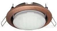 Лот: 957237. Фото: 1. Ecola GX53 H4 220V чернёная медь... Другое освещение