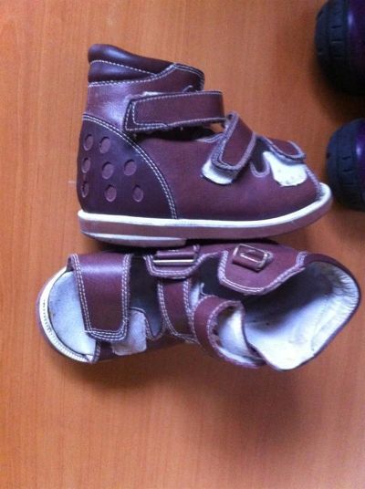 Лот: 3333213. Фото: 1. сандали ортопеды мальчику. Сандалии