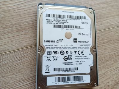 Лот: 19008656. Фото: 1. Hdd 2.5 500gb samsung. Жёсткие диски (HDD)