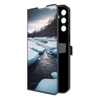 Лот: 25135150. Фото: 1. Чехол Krutoff Eco Book "Весенний... Чехлы, бамперы