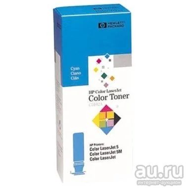 Лот: 13133004. Фото: 1. Тонер HP C3102A Cyan оригинальный. Картриджи, расходные материалы