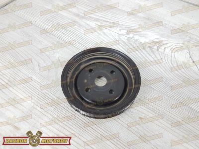 Лот: 23592561. Фото: 1. Шкив помпы Mitsubishi Pajero Mini... Двигатель и элементы двигателя