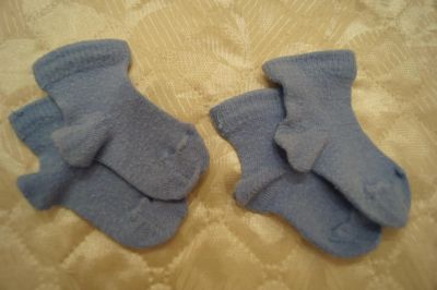 Лот: 6875055. Фото: 1. Носочки для малыша до 3-х месяцев. Чулочно-носочные изделия