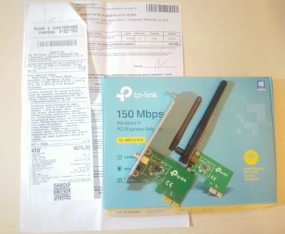 Лот: 18456315. Фото: 1. Wi-fi адаптер (сетевая карта... Сетевые карты