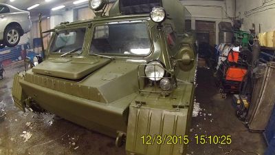 Лот: 10702638. Фото: 1. Вездеход Снегаболотоход с Кунгом... Автомобили