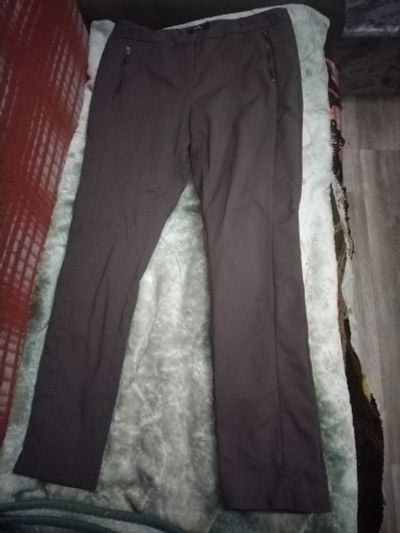 Лот: 19630407. Фото: 1. Коричневые женские брюки(размер... Брюки, шорты