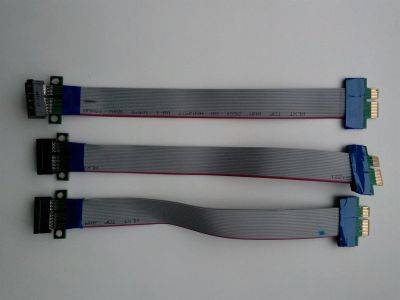 Лот: 3556657. Фото: 1. Riser райзер pci-e 1-x - 1-x... Шлейфы, кабели, переходники