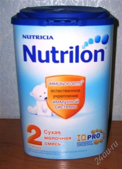 Лот: 2400997. Фото: 1. молочная смесь " нутрилон -2... Детское питание