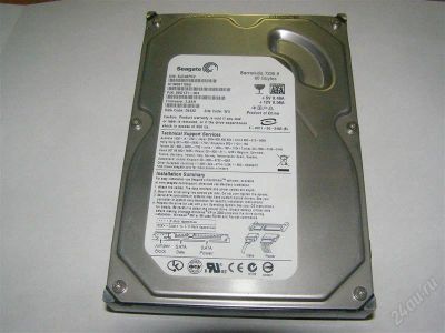 Лот: 1396230. Фото: 1. HDD SATA-II Seagate Barracuda... Жёсткие диски (HDD)