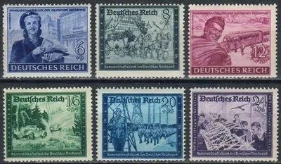 Лот: 18152006. Фото: 1. 1944. Германская империя. Благотворительные... Марки