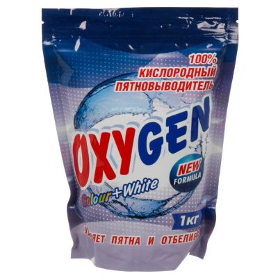 Лот: 25673596. Фото: 1. Отбеливатель-пятновыводитель Oxygen... Бытовая химия