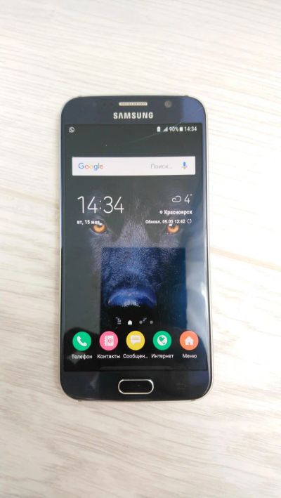 Лот: 11510537. Фото: 1. Samsung galaxy s6. Смартфоны