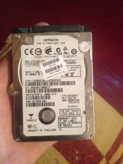 Лот: 11051925. Фото: 1. Винт 250 гиг. Жёсткие диски (HDD)