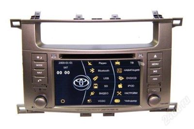 Лот: 2956889. Фото: 1. Штатная автомагнитола Land Cruiser... Автомагнитолы