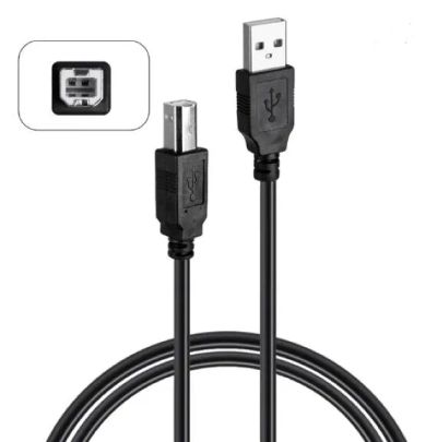 Лот: 20638690. Фото: 1. Кабель USB-A-B 1,5м для принтера. Шлейфы, кабели, переходники