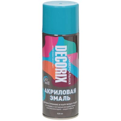 Лот: 24090266. Фото: 1. Эмаль аэрозольная, Decorix, универсальная... Краски, лаки, растворитель