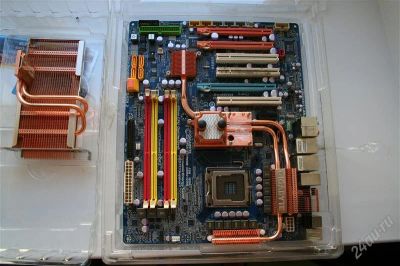 Лот: 2154633. Фото: 1. продам gigabyte ga-ep45-extreme... Материнские платы