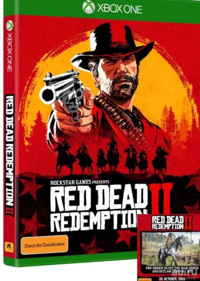 Лот: 13807441. Фото: 1. Red dead redemption 2 Xbox one. Игры для консолей
