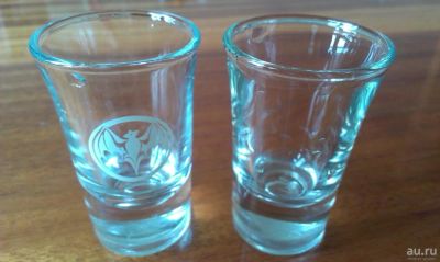 Лот: 8306706. Фото: 1. Стопки Bacardi (Бакарди) цена... Рюмки, стопки