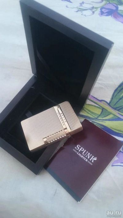 Лот: 9303070. Фото: 1. Зажигалка spunk с инкрустацией. Зажигалки, спички, пепельницы