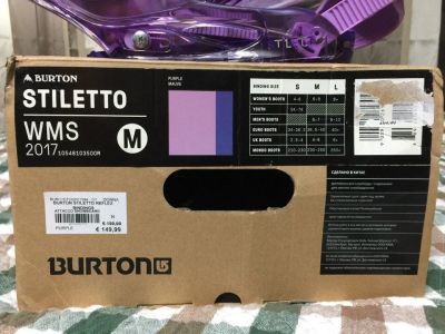 Лот: 10423069. Фото: 1. Крепления для сноуборда Burton... Крепления