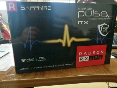 Лот: 14947997. Фото: 1. Видеокарта Radeon RX 570 Sapphire... Видеокарты