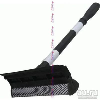 Лот: 13868175. Фото: 1. Щетка OMBRA с поролоном и сгоном. Щётки, тряпки, скребки для автомобиля