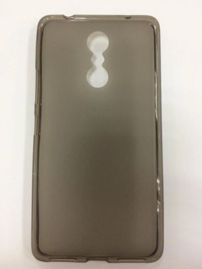 Лот: 10127337. Фото: 1. Чехол Lenovo K6 Note Силикон Серый. Чехлы, бамперы