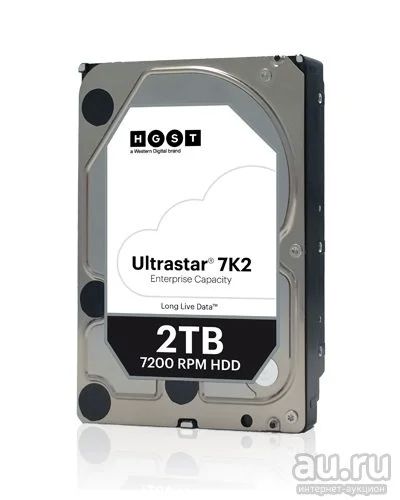 Лот: 17846805. Фото: 1. 3.5" 2Tb Western Digital 1W10002. Жёсткие диски (HDD)