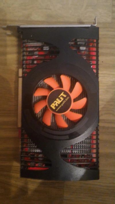 Лот: 9919425. Фото: 1. Видеокарта Palit GeForce 9800GT... Видеокарты