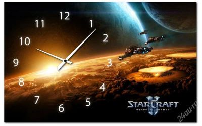 Лот: 2739315. Фото: 1. Часы настенные. Серия StarCraft... Оригинальные наручные часы