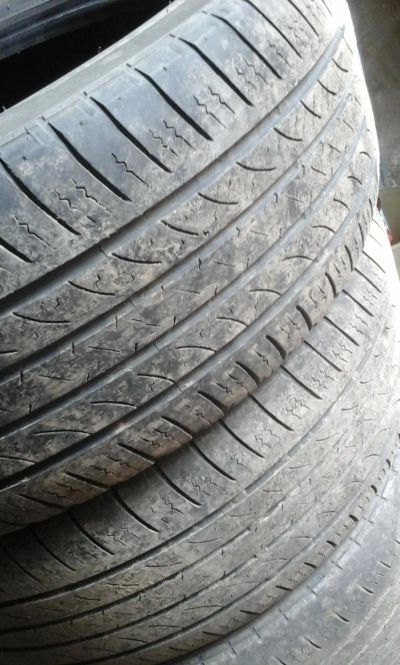 Лот: 11277124. Фото: 1. Комплект б/у шин 235/55/18. Шины