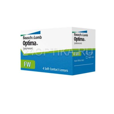 Лот: 10313811. Фото: 1. Контактные линзы Optima FW (Оптима... Контактные линзы