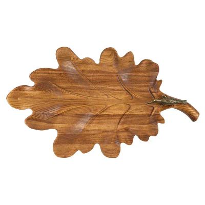 Лот: 24939755. Фото: 1. Блюдо-лист Po.Legno с птичкой. Предметы сервировки