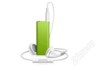 Лот: 377785. Фото: 1. Apple iPod shuffle 2 ГБ (Зеленый... Плееры