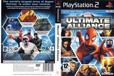 Лот: 1684265. Фото: 1. Продам Ultimate Alliance на PS2... Игры для консолей